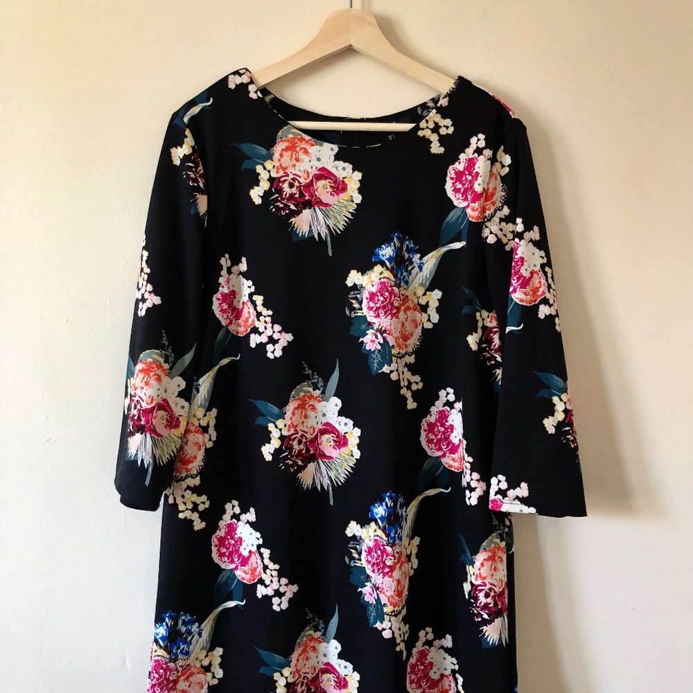 H&M Floral Shift Dress